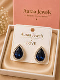 Midnight Sapphire Earrings